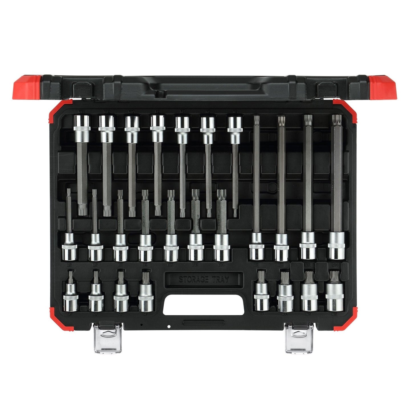 GEDORE rouge R68003026 - Coffret de douilles de tournevis XZN 1/2", 26 pièces