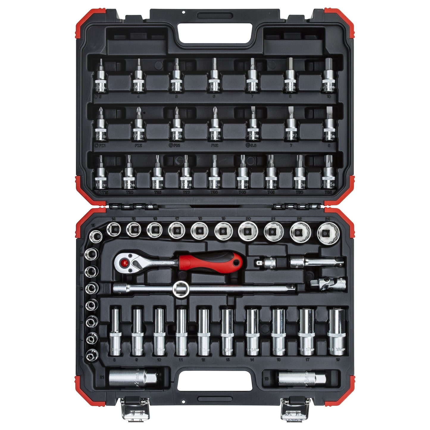 GEDORE red R59003059 - Socket wrench set 3/8" 6-24mm 59 pieces (3300054)
