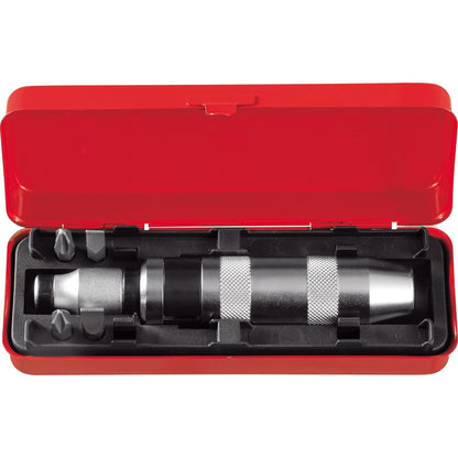 GEDORE red R38004006 - 1/2" impact remover with set of 4 bits, 6 pieces (3301399)