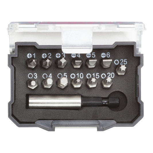 GEDORE red R33005014 - 1/4" bit box, 14 pieces (3301347)