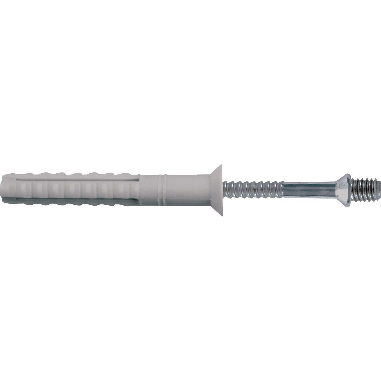 Tox 017102321 - Caja de 50 tacos clavo LSN ATTACK 6 x 35 mm + tornillo LSN-SK-A