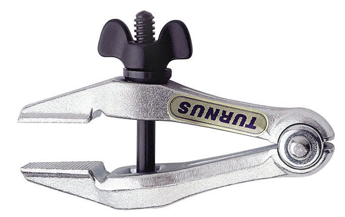 Turnus 102 - 120 - Tornillo de mano puntiagudo 120 mm, Ancho boca 13 mm, Apertura 20 mm - Ferrotecnia