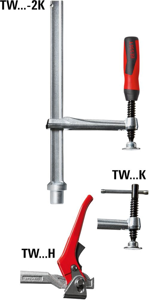 Bessey TW2220102K - Elemento de sujeción con alcance fijado TW16 200/103 TW22-20-10-2K - Ferrotecnia