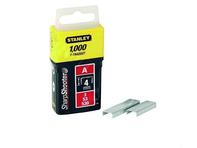 Stanley 1-TRA205T - Grapas tipo A (5/53/530), 8 mm - 1000 u