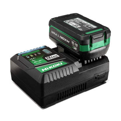 Hikoki UC36YSL2W0Z - Cargador rápido UC36YSL2 para baterías de 14,4 V - 36 V
