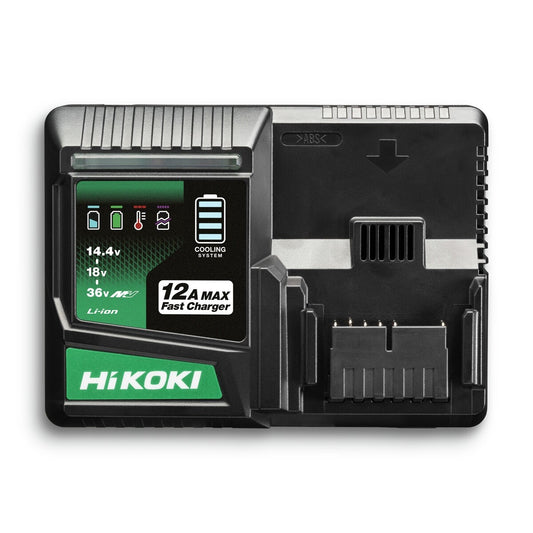 Hikoki UC36YSL2W0Z - Cargador rápido UC36YSL2 para baterías de 14,4 V - 36 V