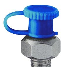 Umeta Tapones de plástico con abrazadera (caja de 100 uds/ color) - Ferrotecnia