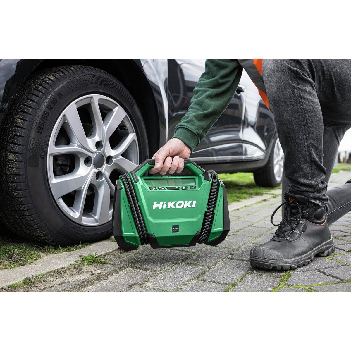 Hikoki UP18DAW4Z - Compresor de aire de batería UP18DAW4Z