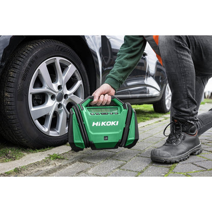 Hikoki UP18DAW4Z - Compresor de aire de batería UP18DAW4Z