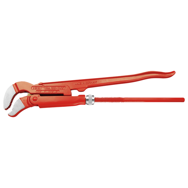 VBW 87100010 - S-shaped pipe wrench L.320 mm
