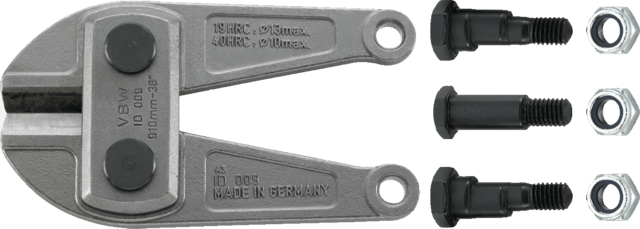 VBW 87980135 - Cabezal de corte de repuesto con tornillos 980005 - Ferrotecnia