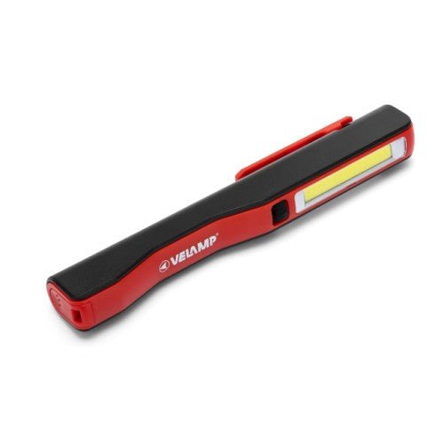 Velamp IS314 - Linterna LED tipo bolígrafo COB 3W + Linterna 1W. Con clip magnética PROLED - Ferrotecnia