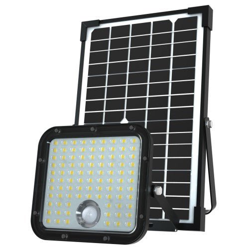 Velamp SL366 - Proyector LED con detector de presencia y panel solar remoto CUBE 4.800 lm - Ferrotecnia