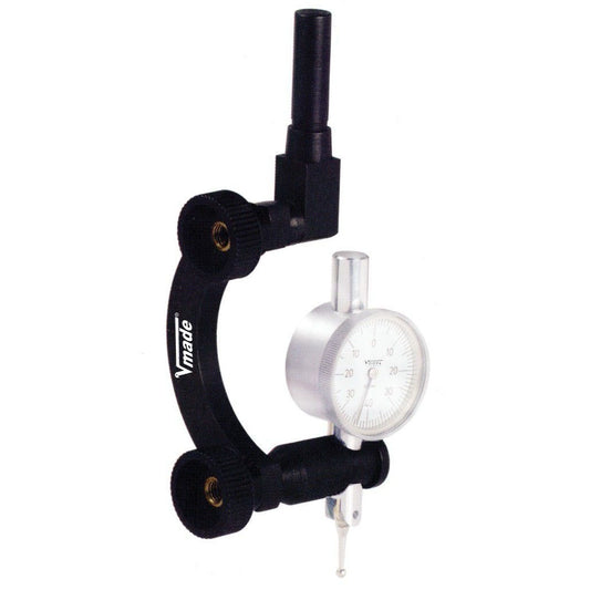 Vogel 240997 - Soporte en arco para comparadores y colas de milano, ejes 4 H7 + 8 H7