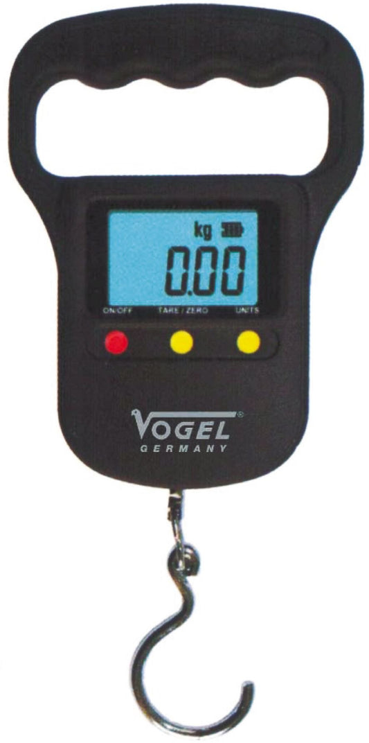 Vogel 273087 - Balanza digital de gancho máx. 30 kg - Ferrotecnia