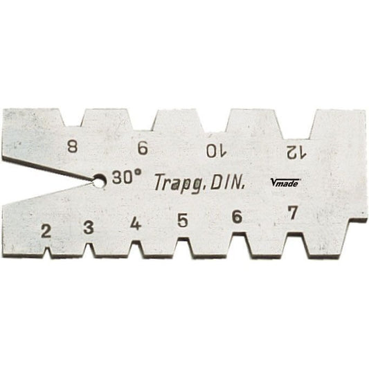 Vogel 472004 - Trapezoidal thread pattern. 30° trapezoidal thread.