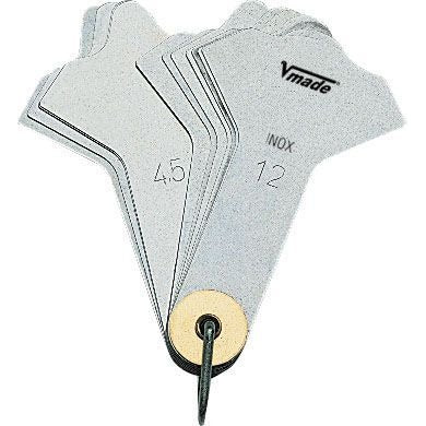 Vogel 474401 - Welding gauge set, thickness 3-12 mm (12 sheets)