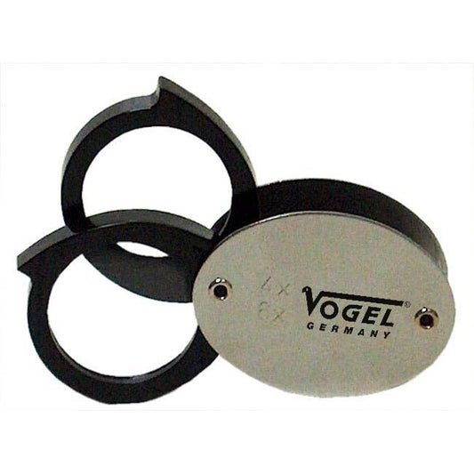 Vogel 600159 - Juego de lupas de precisión, Diámetro de lente 30 mm, Aumento 4x + 6x = 10x
