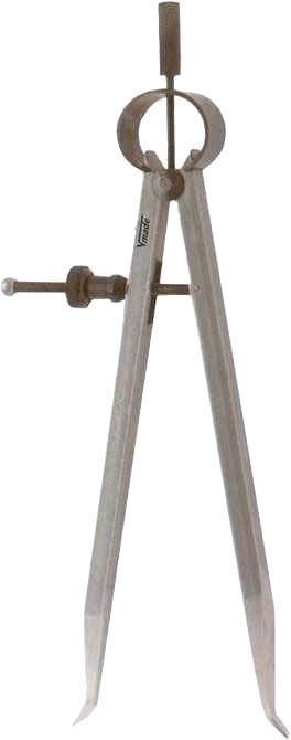 Vogel Compás de interiores con muelles y ajuste rápido - Ferrotecnia