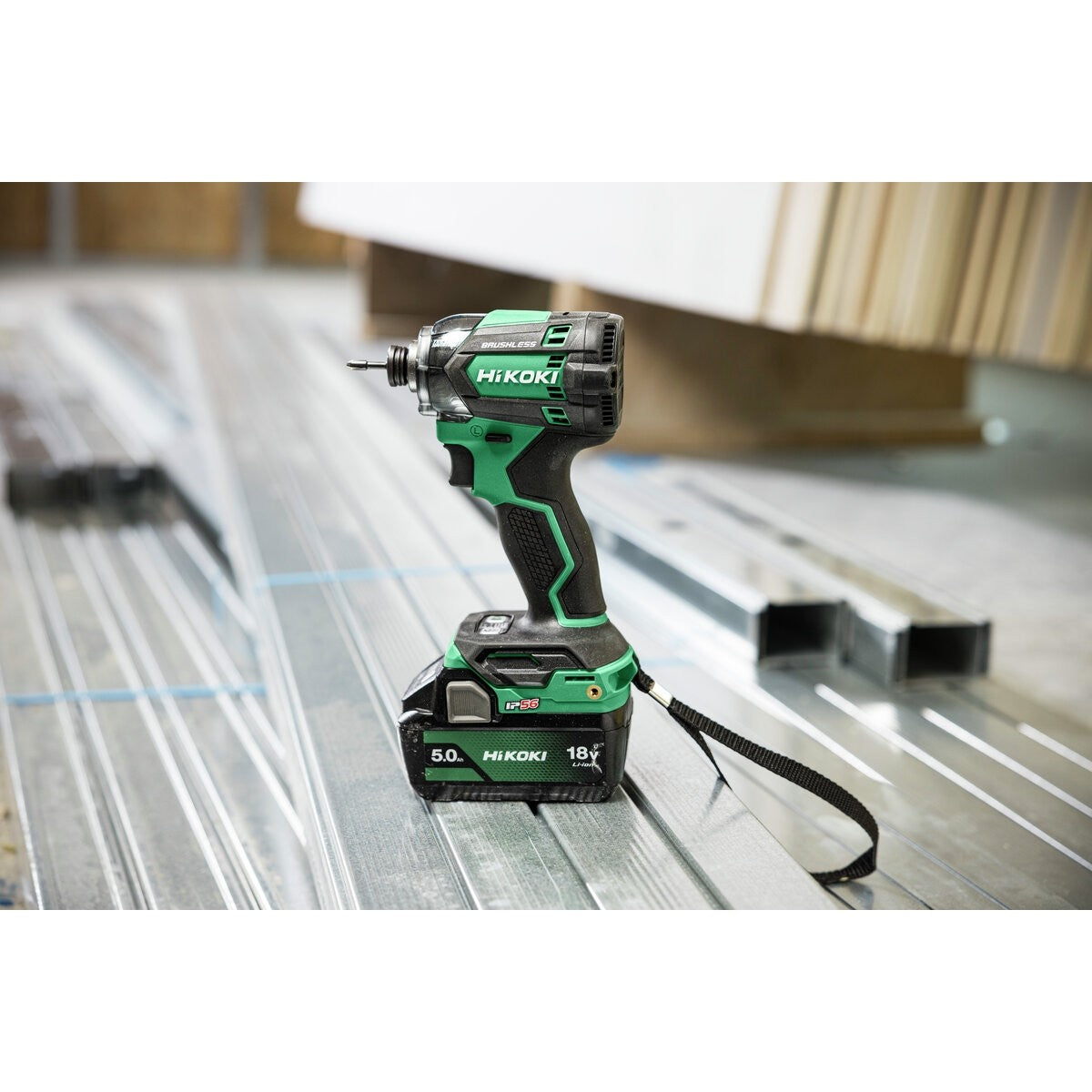 Hikoki WH18DCW2Z - Atornillador de impacto de batería WH18DCW2Z