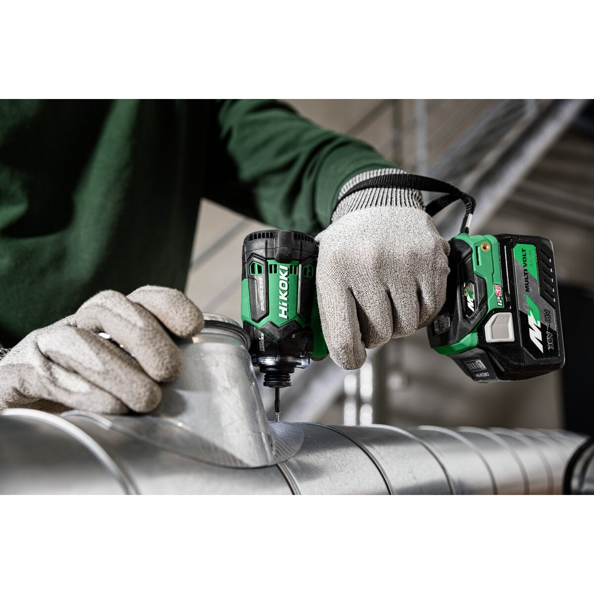 Hikoki WH36DCW2Z - Atornillador de impacto de batería WH36DCW2Z