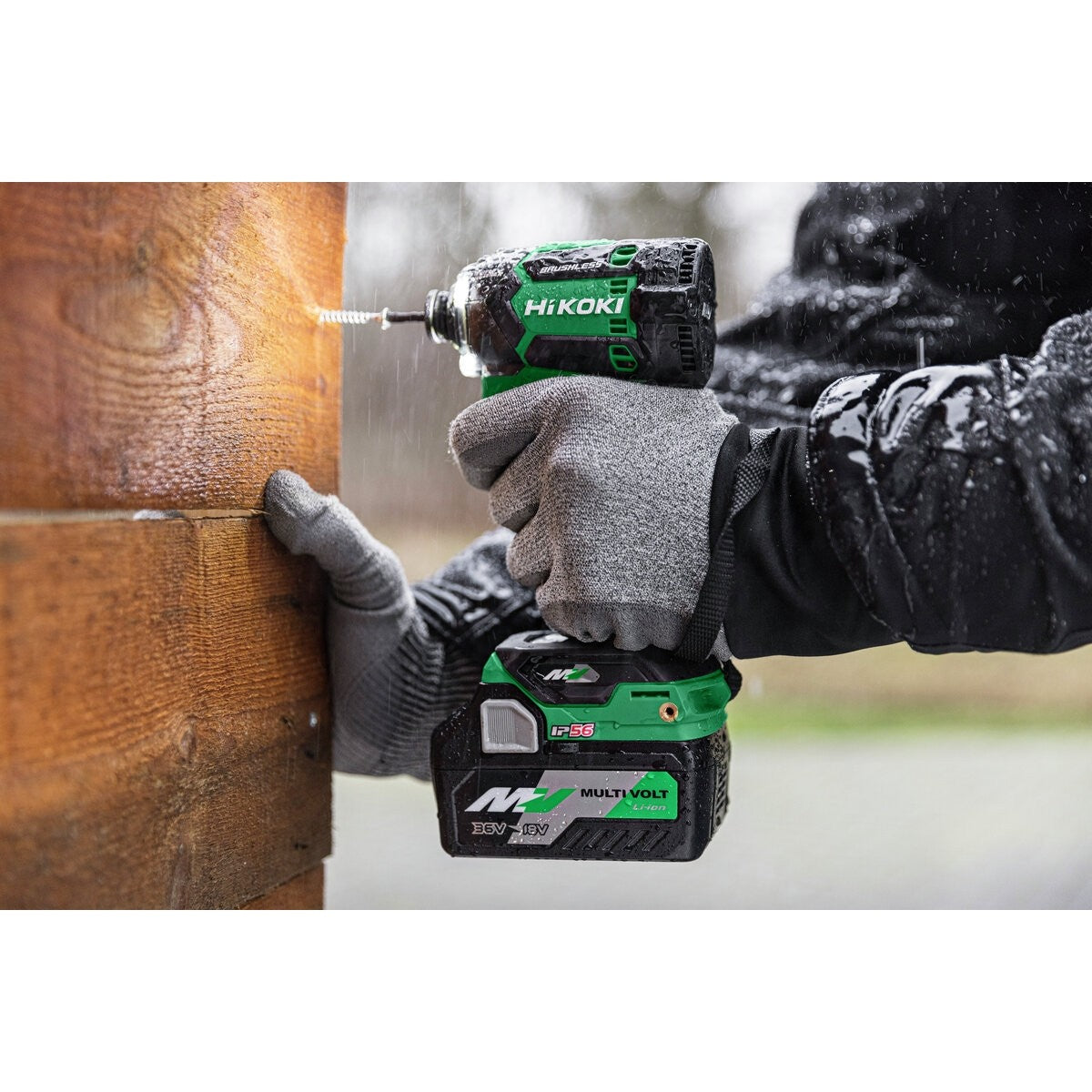 Hikoki WH36DCW2Z - Atornillador de impacto de batería WH36DCW2Z