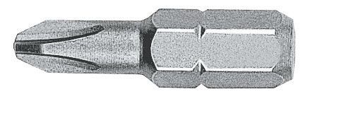 Witte 27036 - Punta Phillips STANDARD guía 1/4" corta punta reducida - Ferrotecnia