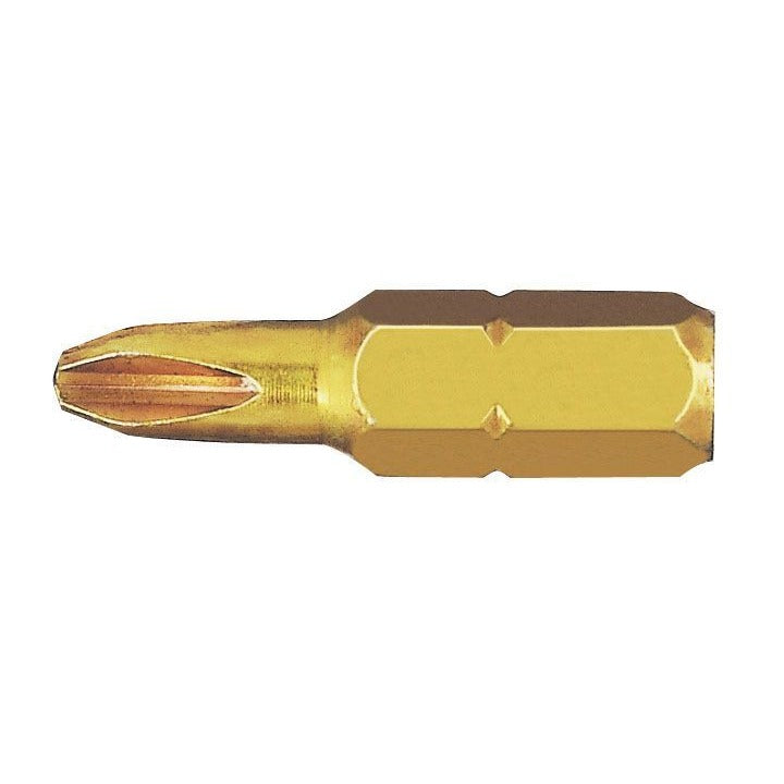Witte 27123 - Pointe extra dure Phillips STANDARD-E 1/4" guide de pointe courte réduite
