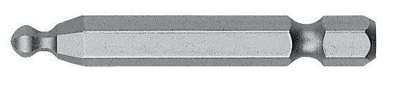 Witte Punta hexagonal de bola STANDARD guía 1/4" larga - Ferrotecnia