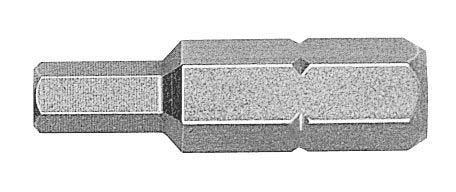 Witte Punta hexagonal STANDARD guía 1/4" corta - Ferrotecnia