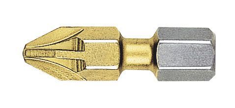 Witte Punta Pozidriv (PZ) BITFLEX TIN guía 1/4" corta - Ferrotecnia