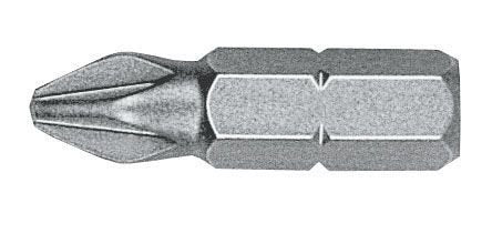 Witte Punta Pozidriv (PZ) STANDARD guía 1/4" corta (en caja industrial) - Ferrotecnia