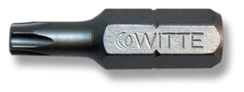 Witte Punta Torx STAINLESS INOX guía 1/4" corta - Ferrotecnia