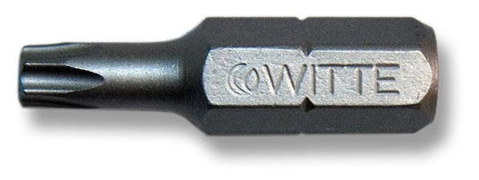 Witte Punta Torx STAINLESS INOX guía 1/4" corta - Ferrotecnia