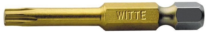 Witte Punta Torx STANDARD TIN guía 1/4" larga - Ferrotecnia