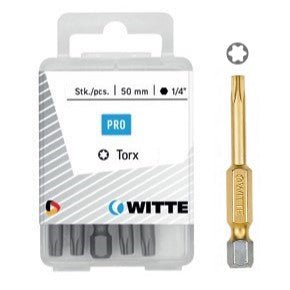 Witte Puntas Torx de 50 mm en cajita de plástico - Ferrotecnia