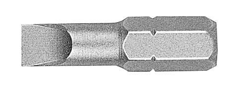 Witte Punta plana STANDARD guía 1/4" corta