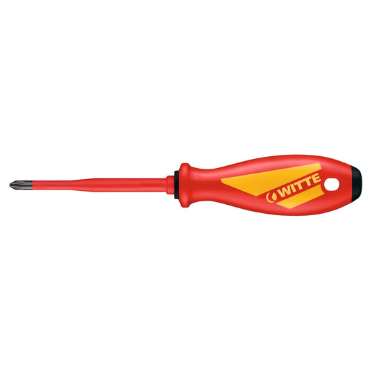 Witte Insulated Phillips Screwdriver with Reduced Blade MAXX VDE Slim