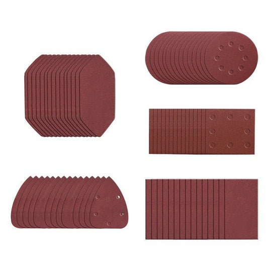 Worx WA2028 - 75 Hojas de lija mixtas para WX820 (60, 80, 120) - Ferrotecnia