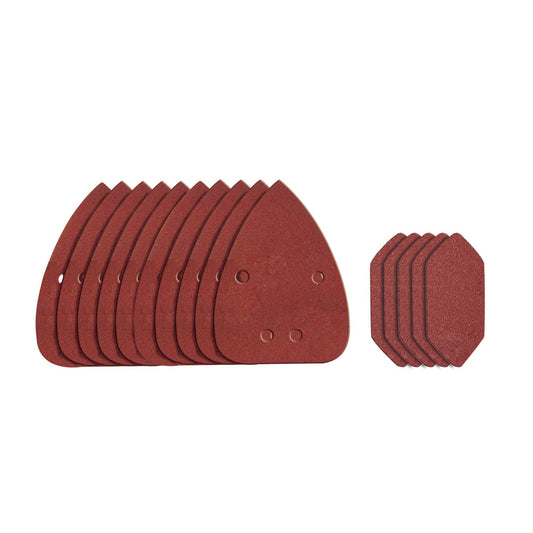 Worx WA2066 - Set of 15 Gr 80 sandpapers (10 sandpapers + 5 finger sandpapers) WX648