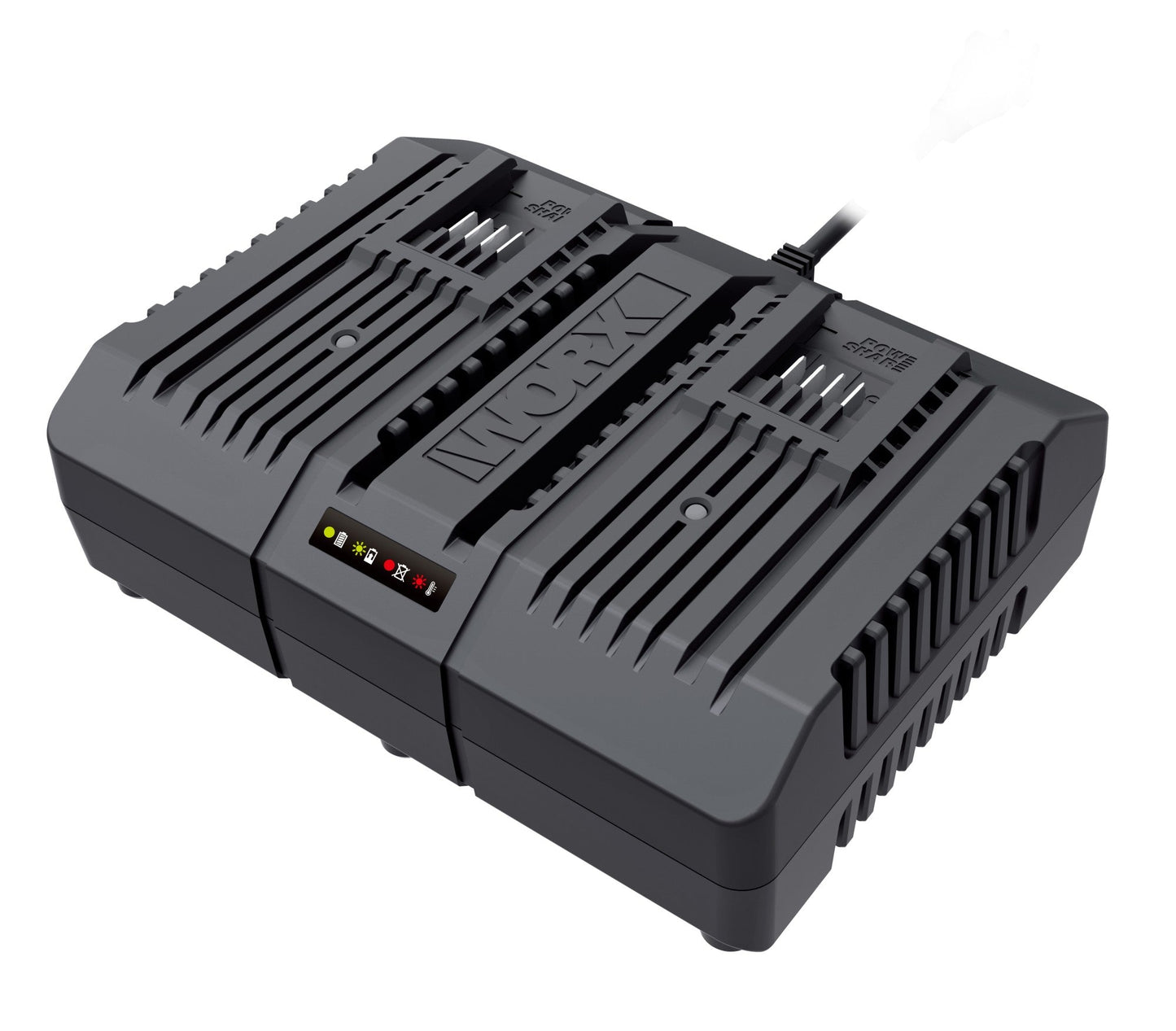Worx WA3883 - Cargador doble rápido 20V - Ferrotecnia