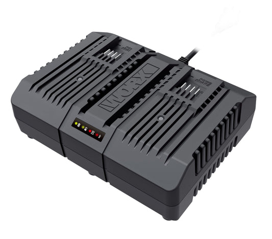 Worx WA3883 - Cargador doble rápido 20V - Ferrotecnia