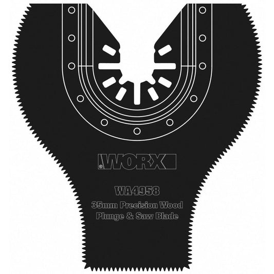 Worx WA4958 - 2-in-1 wood cutting blade, 35mm plunge