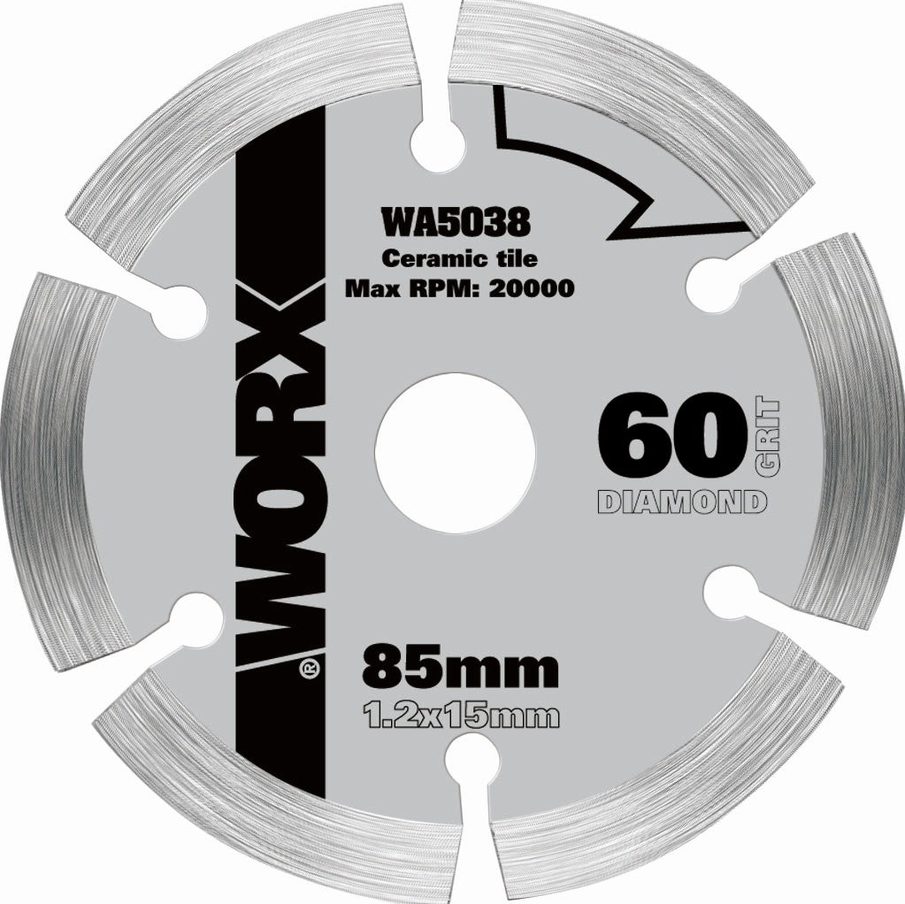 Worx WA5038 - Disco diamante Worxsaw 85mm - Ferrotecnia