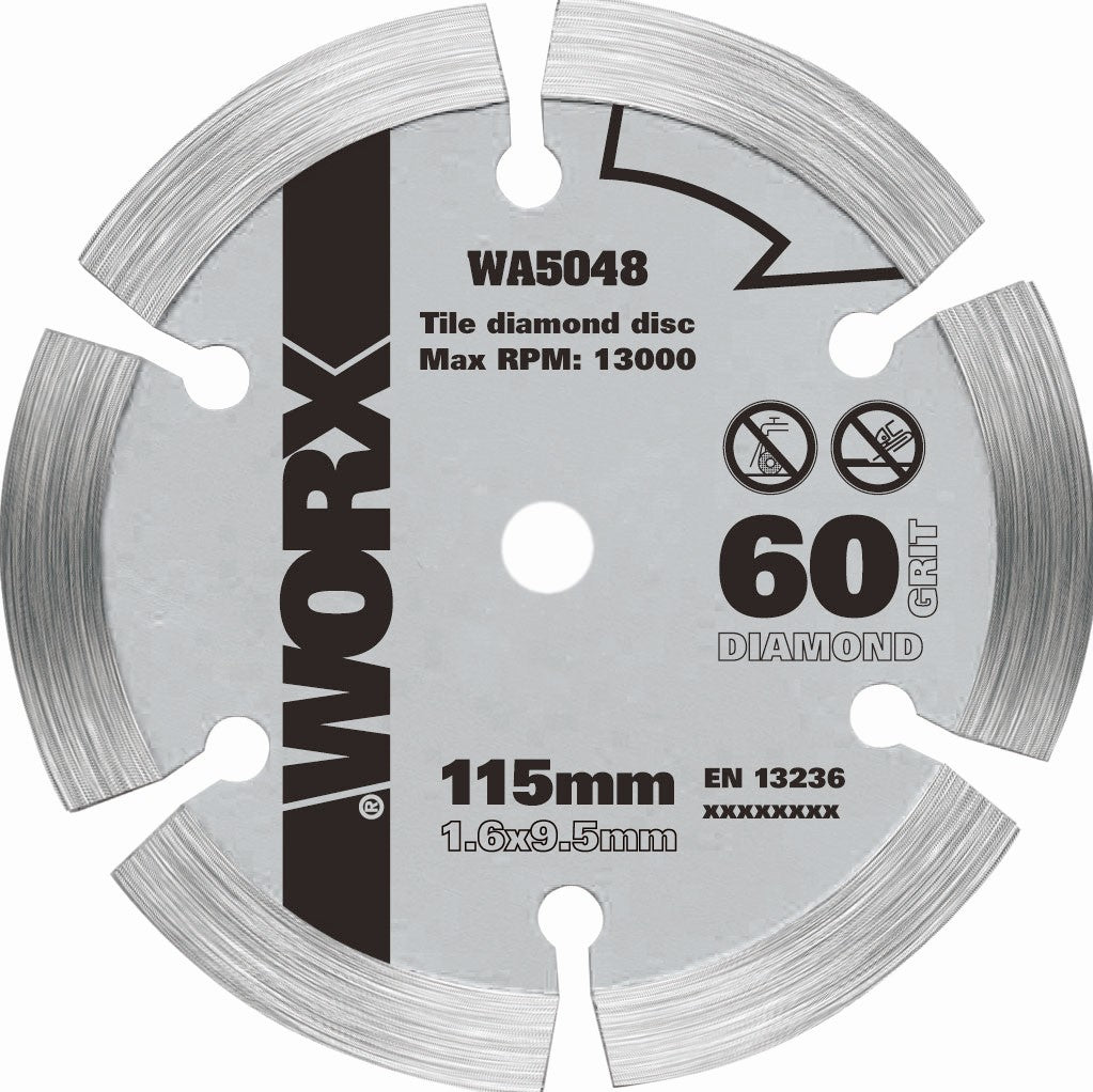 Worx WA5048 - Disco diamante Ø115mm WX427 - Ferrotecnia