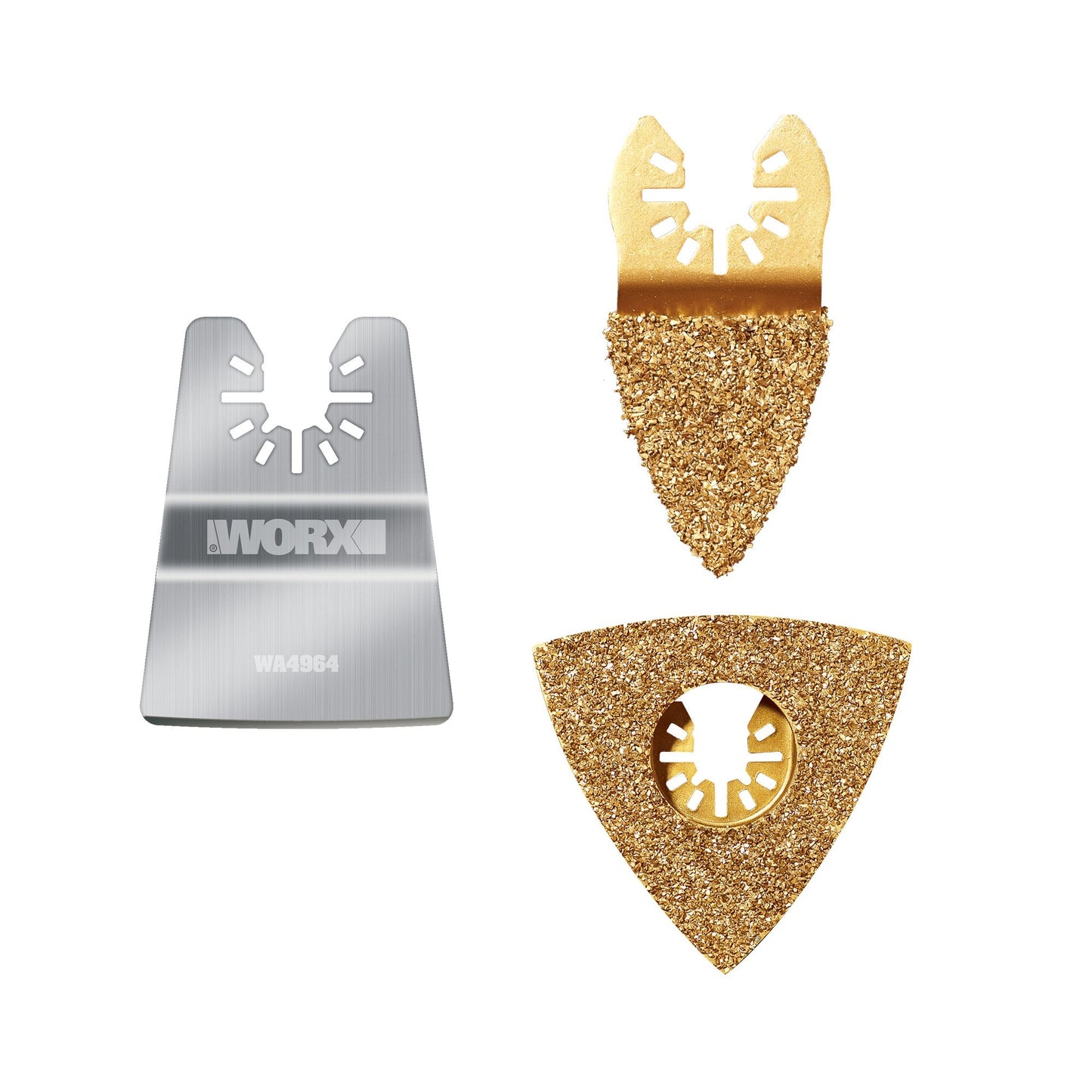 Worx WA5098 - Kit multiherramienta de 3 piezas renovación y baldosas - Ferrotecnia