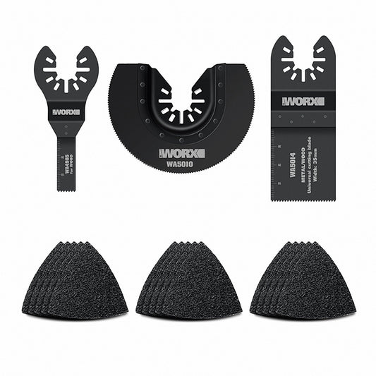 Worx WA5099 - Kit multiherramienta de 18 piezas universal - Ferrotecnia