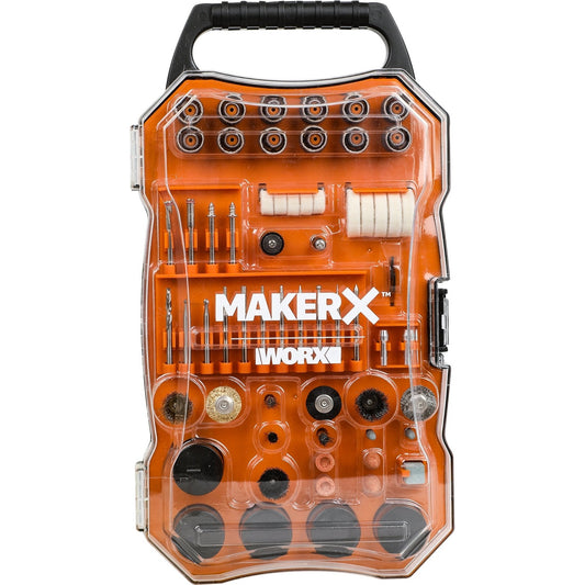 Worx WA7208 - 201 Piece Rotary Tool Accessory Kit