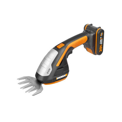 Worx WG801E - Tijeras 3 en 1: Arreglasetos/Cortacésped /Cortasetos 20V (1bat 2,0Ah) - Ferrotecnia
