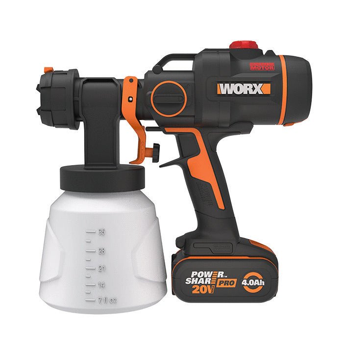 Worx WX020 - Pistola de pintura 20V (1bat 4.0Ah) - Ferrotecnia